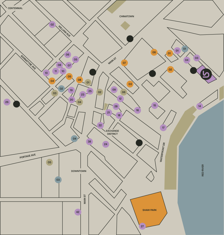 A neighbourhood map